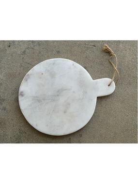 Unbranded Marble Serving Board One Size White Beige